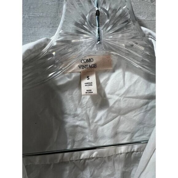 Como Vintage Classic‎ Button-Up Tunic Shirt Small - Picture 3 of 3